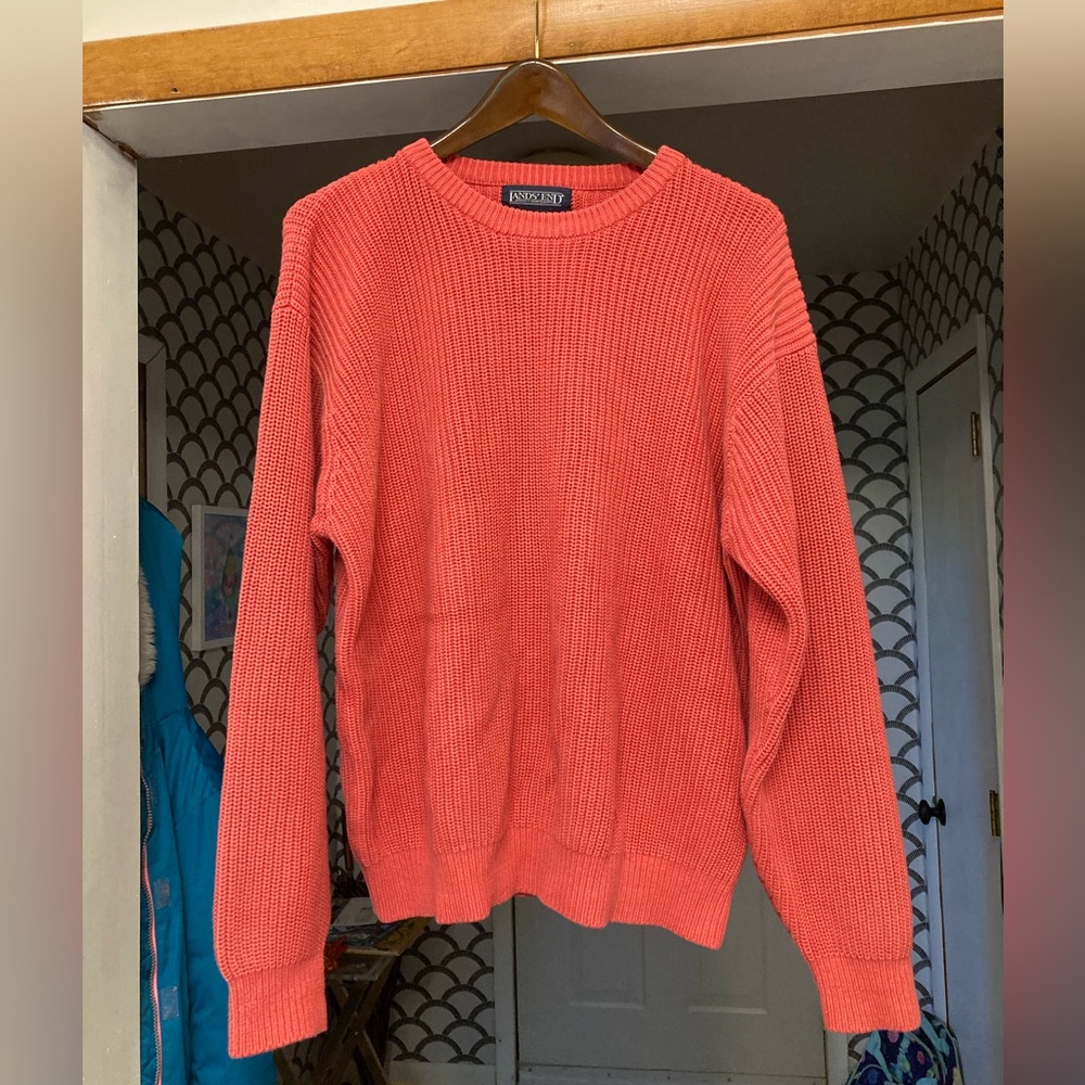 Men’s lands end sweater